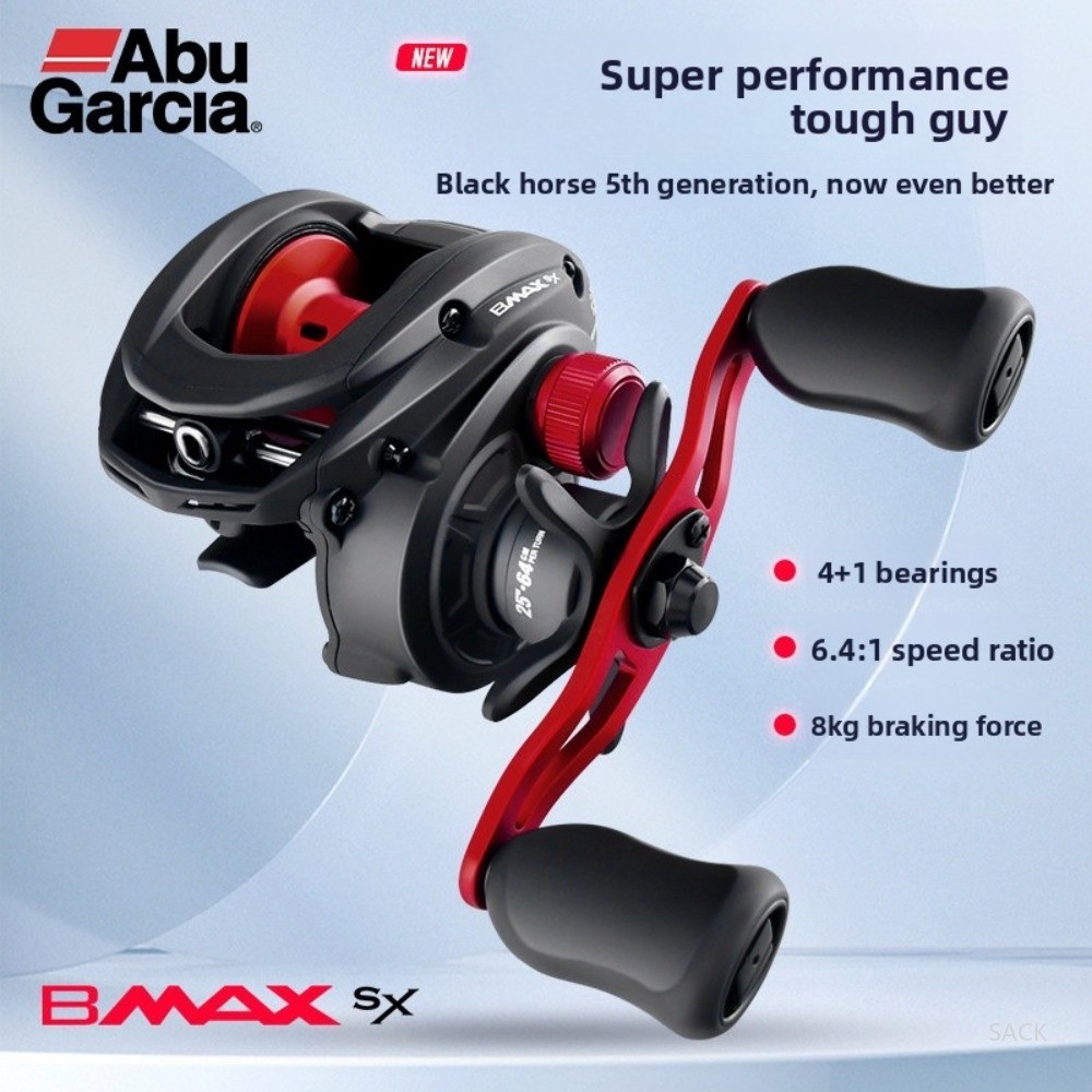 Abu Garcia Reel Max - Carrete de Pesca Baitcasting Abu Garcia
