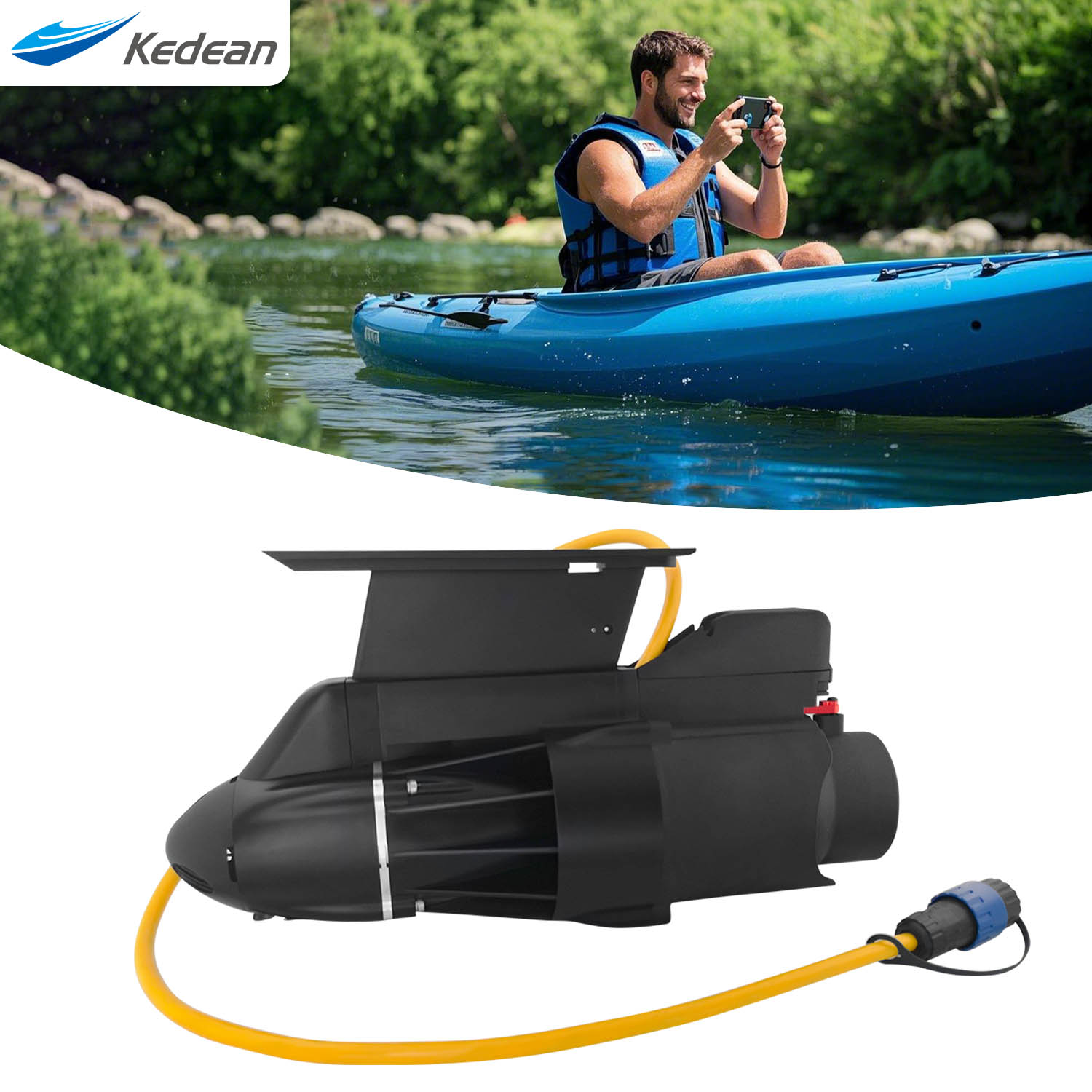 Fishing Boat Trolling Motor - Motor de arrastre eléctrico direccional para