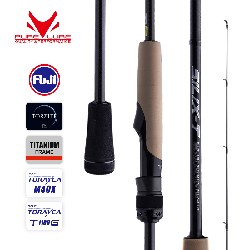Kastking Reel Zephyr - PURELURE SILIX-T-varilla de 1 pieza, anillos