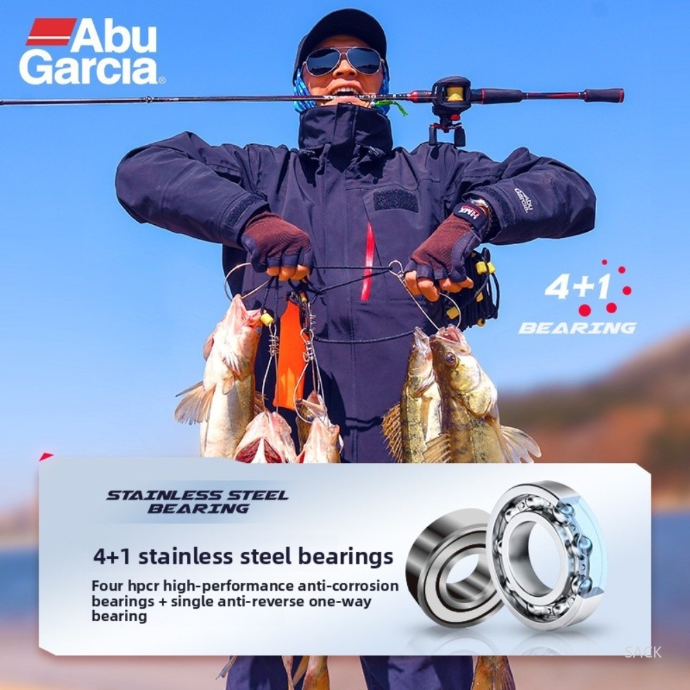 Carrete de Pesca Baitcasting A - Abu Garcia Reel Max reseña y precio