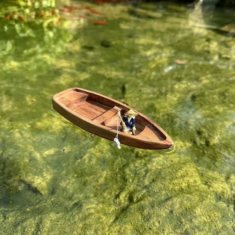 Barco de madera hecho a mano,  - Fishing Boat Oar reseña y precio