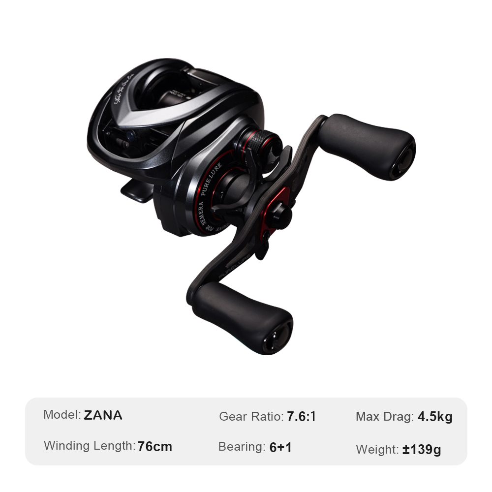 PURELURE ZANA 139g marco de al - Abu Garcia Reel Max reseña y precio