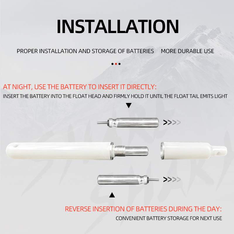 ShareShark 5 unids/bolsa palo  - Fishing Boat Navigation Light reseña y precio