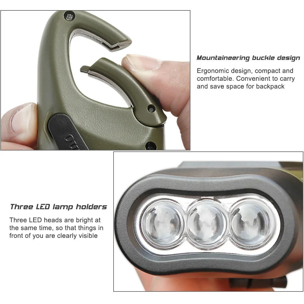 Linterna LED de Manivela con E - Fishing Boat Navigation Light reseña y precio
